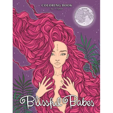 Blissful Babes Coloring Book