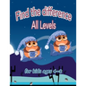 Find the Difference All Levels: The Most Entertaining and Intelligent Book.