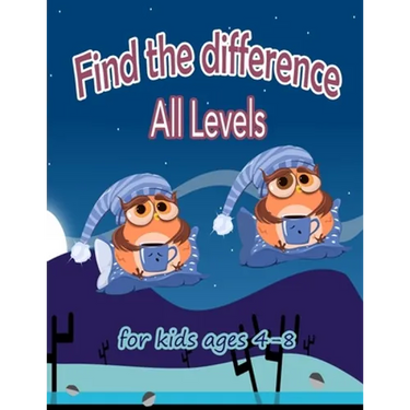 Find the Difference All Levels: The Most Entertaining and Intelligent Book.