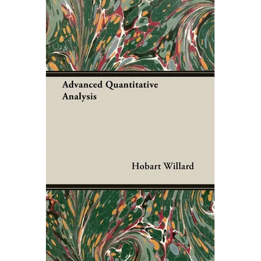 Advanced Quantitative Analysis