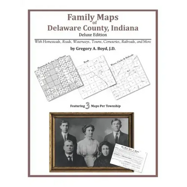 Family Maps of Delaware County, Indiana