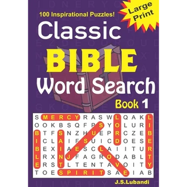 Classic BIBLE Word Search Book