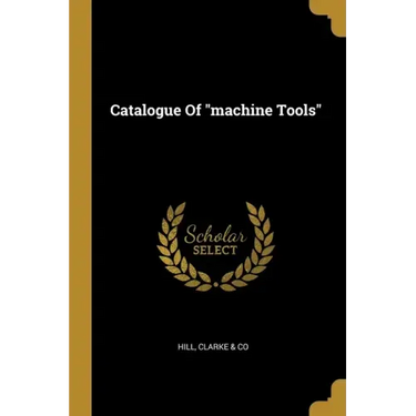 Catalogue Of "machine Tools"