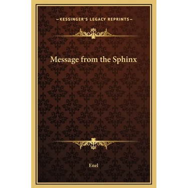 Message from the Sphinx