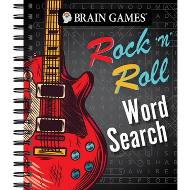 Brain Games - Rock 'n' Roll Word Search