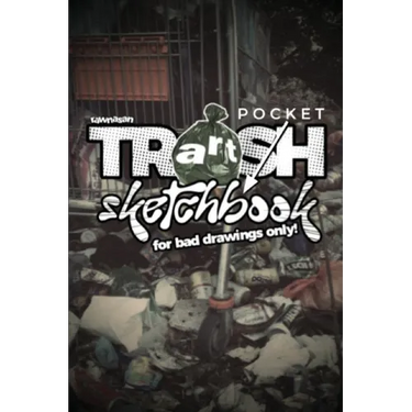 Rawnasan Trash Art Pocket Sketchbook for Bad Drawings Only