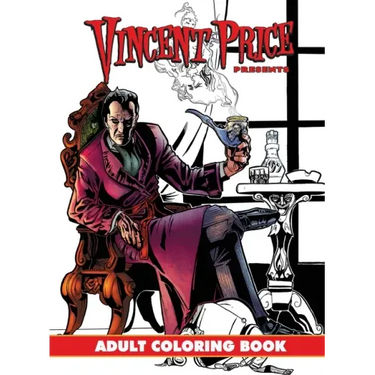 Vincent Price Presents: Adult Coloring Book