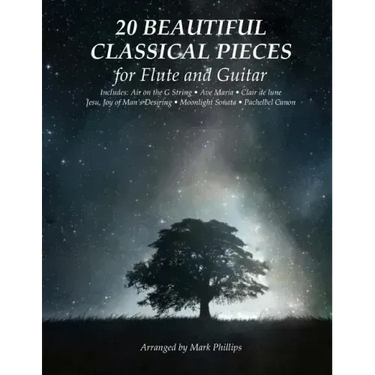 20 Beautiful Classical Pieces for Flute and Guitar