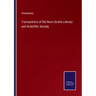Transactions of the Nova Scotia Literary and Scientific Society