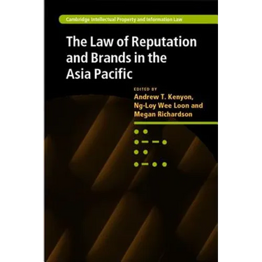 The Law of Reputation and Brands in the Asia Pacific