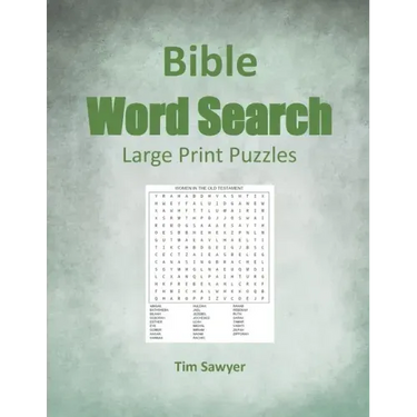Bible Word Search: Large Print Puzzles