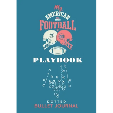 My American Football Playbook - Dotted Bullet Journal: Medium A5 - 5.83X8.27
