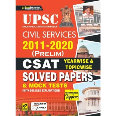 UPSC CSAT Paper-2 Yearwise & Topicwise (2011-2020)-E-2021 New
