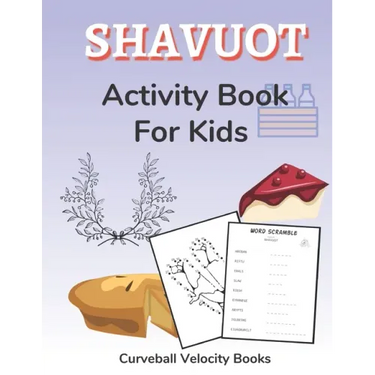 Shavuot Activity Book for Kids: Puzzles for Kids 2nd Grade and Over
