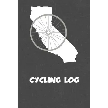 Cycling Log: California Cycling Log for tracking and monitoring your workouts and progress towards your bicycling goals. A great fi