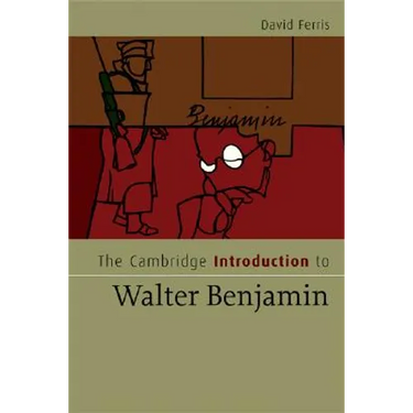 The Cambridge Introduction to Walter Benjamin