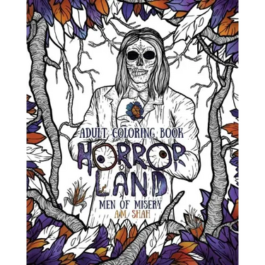 Adult Coloring Book: Horror Land Men of Misery (Book 3)