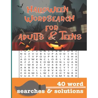 Halloween Wordsearch: For Adults and Teens