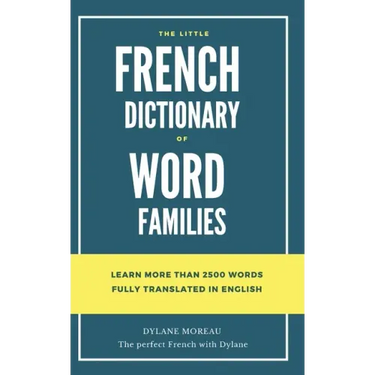 The little French dictionary of word families: Learn more than 2500 French words