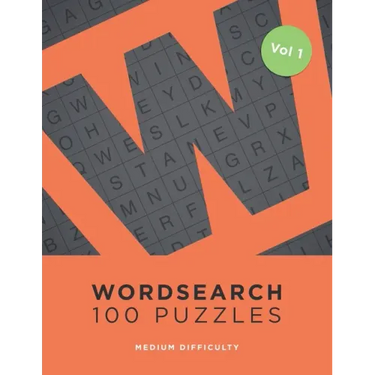 Wordsearch 100 Puzzles: Word Search Book For Adults - 100 Puzzles