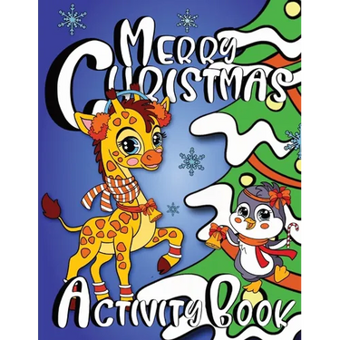 Merry Christmas Activity Book for Kids