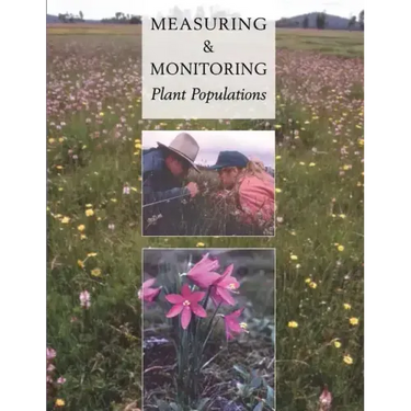 Measuring and Monitoring Plant Populations