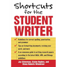 Shortcuts for the Student Writer
