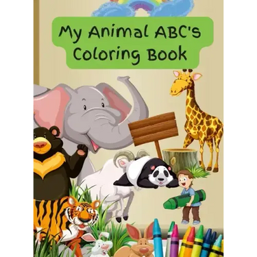 My Animal ABC's Coloring Book