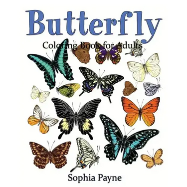 Butterfly Coloring Book for Adults