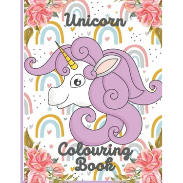 Unicorn Colouring Book