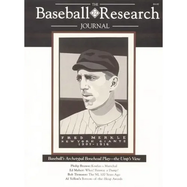 The Baseball Research Journal (Brj), Volume 22