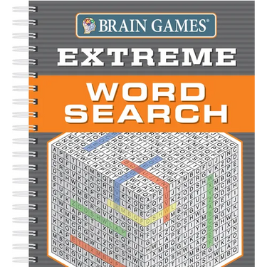 Brain Games - Extreme Word Search (256 Pages)