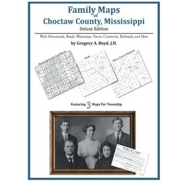 Family Maps of Choctaw County, Mississippi
