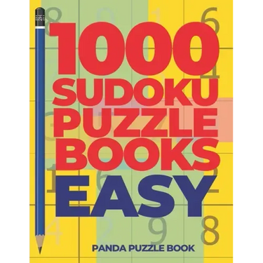 1000 Sudoku Puzzle Books Easy: Brain Games for Adults - Logic Games For Adults