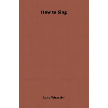 How to Sing