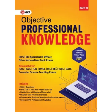 Objective Professional Knowledge (IBPS and SBI Specialist IT Officer, Computer Science Teaching Exams)