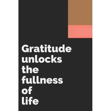 Gratitude unlocks the fullness of life: Develop the habit of being grateful. Positive affirmations for happiness and success and confidence (the law o