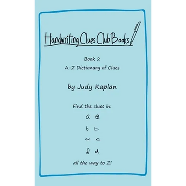 Handwriting Clues Club - Book 2: A-Z Dictionary of Clues