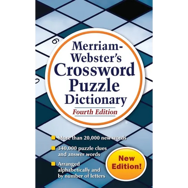 Merriam-Webster's Crossword Puzzle Dictionary