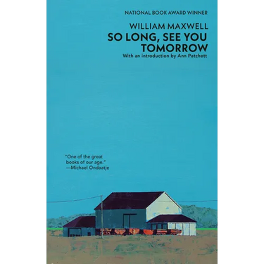 So Long, See You Tomorrow: National Book Award Winner