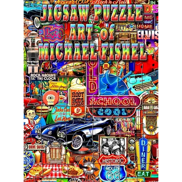 Jigsaw Puzzle Art of Michael Fishel