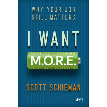 I Want M.O.R.E.: Why Your Job Still Matters