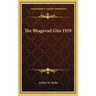 The Bhagavad Gita 1929