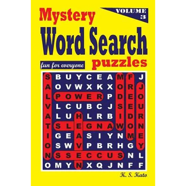 Mystery WORD SEARCH Puzzles Volume 3