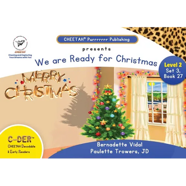 C-DER(Cheetah decodable & early readers) Set3, book27. We are ready for Christmas
