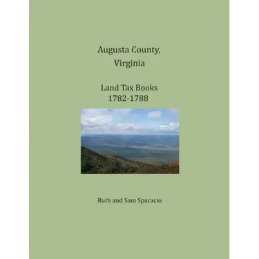 Augusta County, Virginia, Land Tax Books 1782-1788