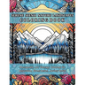 Serene Scenic Nature Landscapes Coloring Book: Therapeutic Art Therapy Coloring for Relaxation, Stress Relief, Anxiety Relief