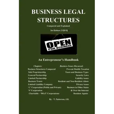 Business Legal Structures: An Entrepreneur's Handbook