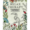 Relax therapy: mandalas coloring books for adults coloring for mindfulness design to relax and free your mind.