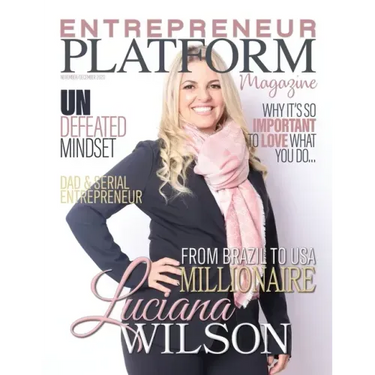 Entrepreneur Platform Magazine: Nov/Dec 2020